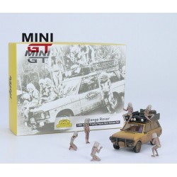 Mini GT Range Rover 1982 Camel Trophy Papua New Guinea Set