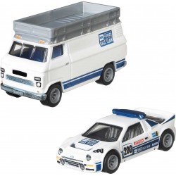 Hot Wheels Team Transport Ford RS200 Rally Van