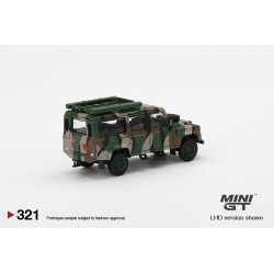 Mini GT Land Rover Defender 110 Malaysia Army Exclusive