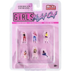 American Diorama Girls Night Out Figures Diorama 1/64