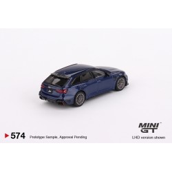 Mini GT ABT Audi RS6-R Navarra Blue Metallic