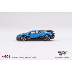 Mini GT Bugatti Divo Blue Bugatti