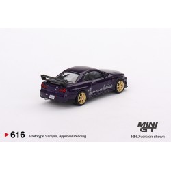 Mini GT Nissan Skyline GT-R (R34) Tommykaira R-z Midnight Purple